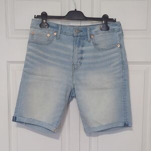 American Eagle Light Blue Airflex+Denim Men's Shorts